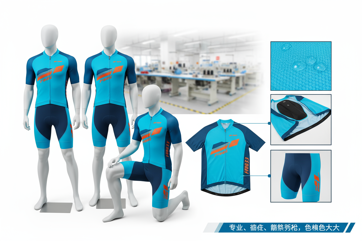 Custom Cycling Apparel Manufacturer - Performance Bike Wear