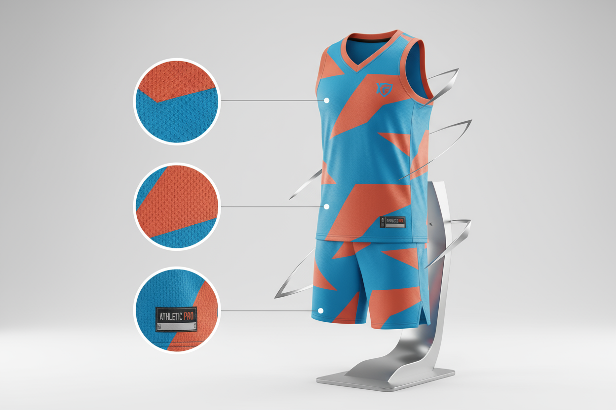 Custom Basketball Uniforms Manufacturing - Team Sportswear