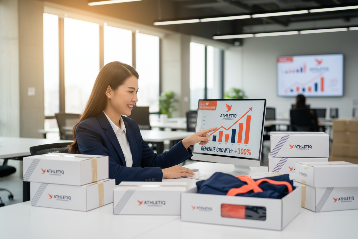 E-commerce Brand Success Story - Custom Sportswear Manufacturing Partnership