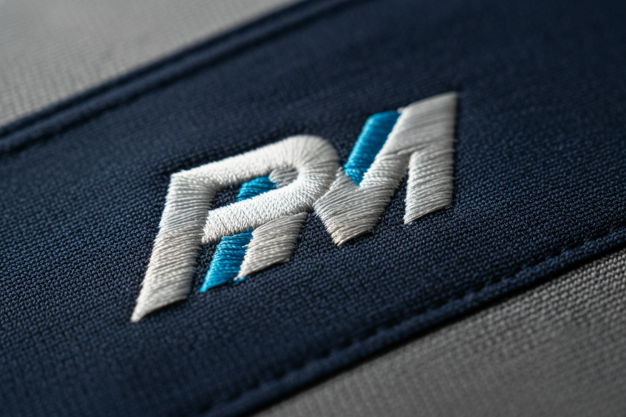 Custom Embroidery Logo Services - Sportswear Branding