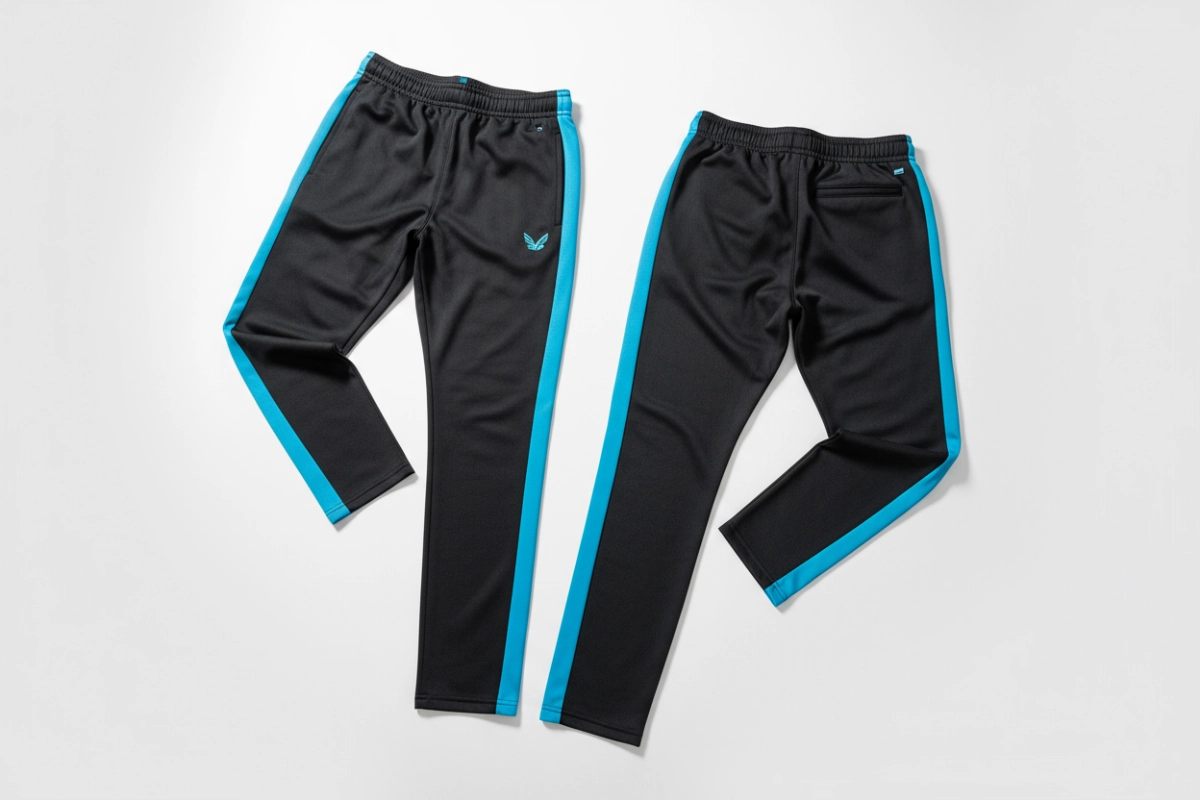 Athletic training pants and workout joggers