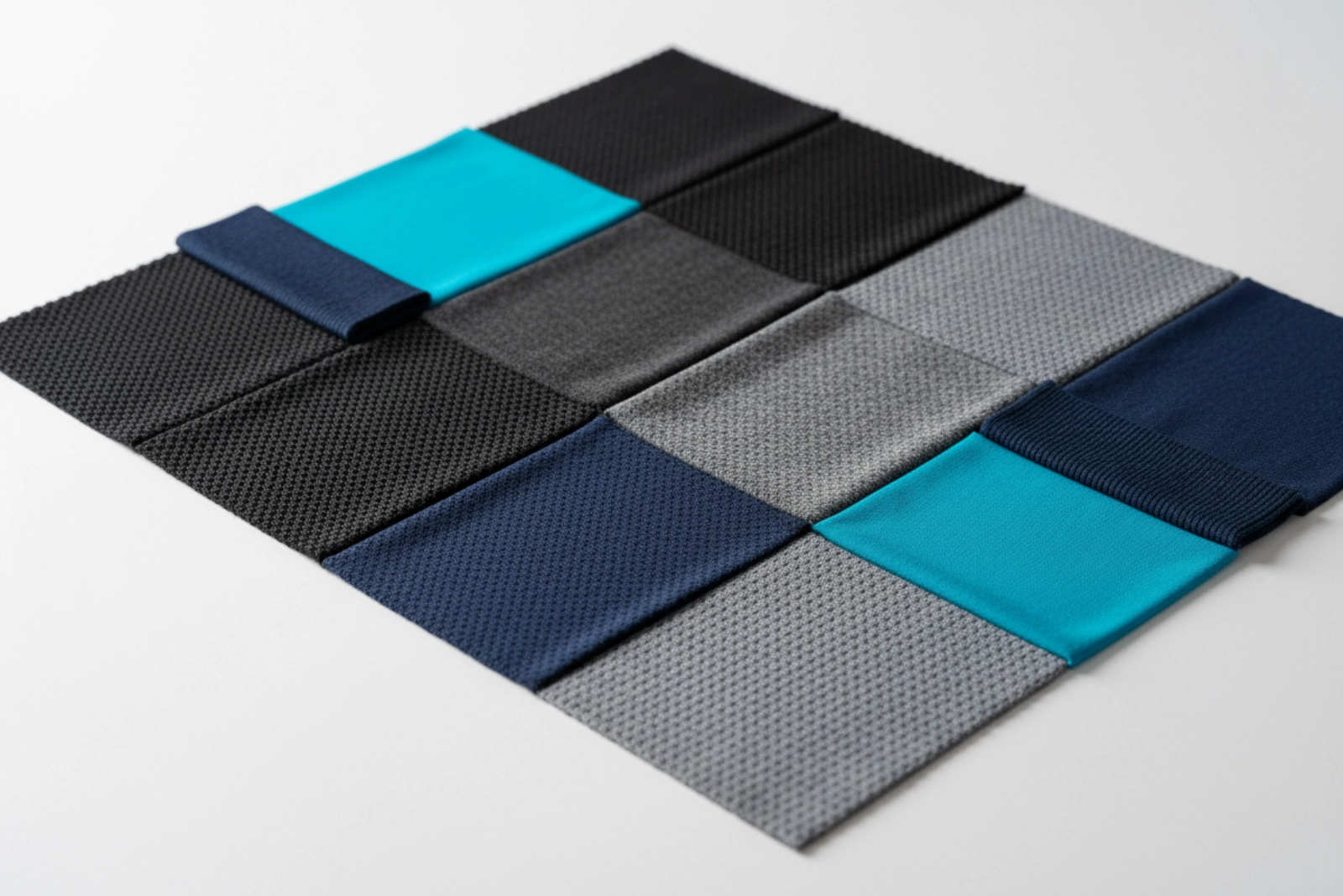 Performance fabric selection for custom gym clothing