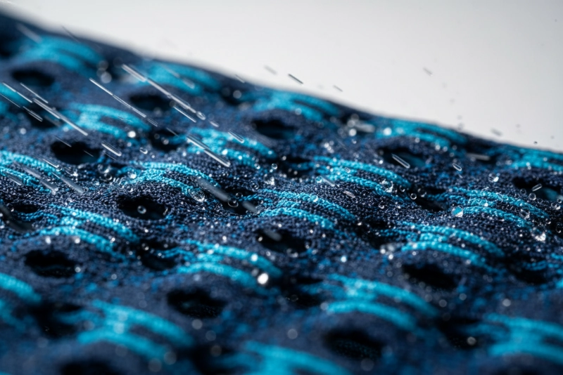 Moisture wicking fabric for fitness apparel