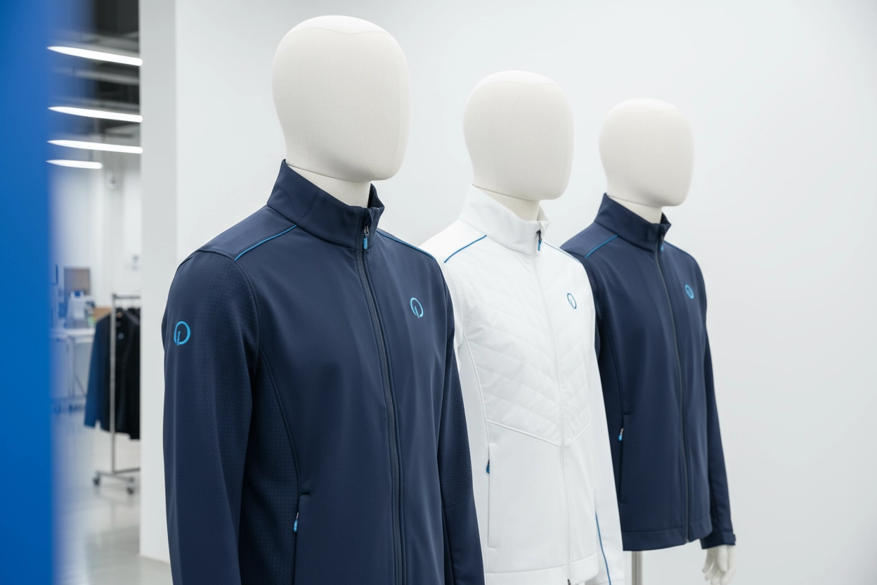 Custom golf jackets manufacturer - wholesale golf outerwear