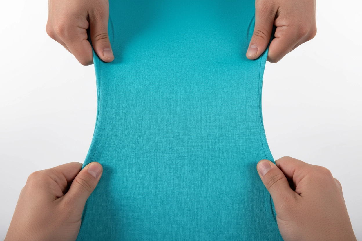 4-way stretch fabric for golf apparel flexibility