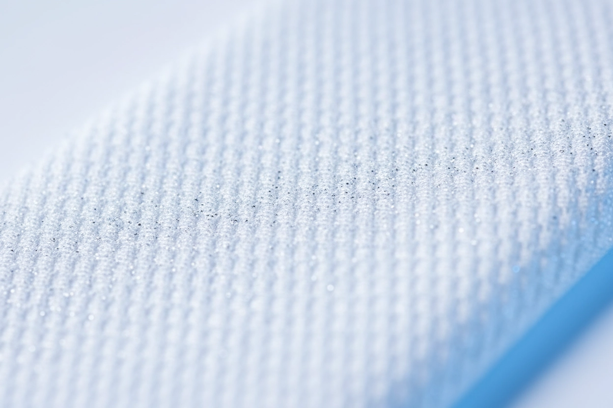 Anti-bacterial silver ion fabric for golf apparel hygiene