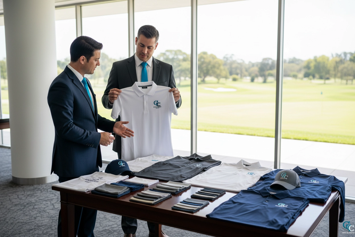 Golf courses and clubs custom uniform manufacturer