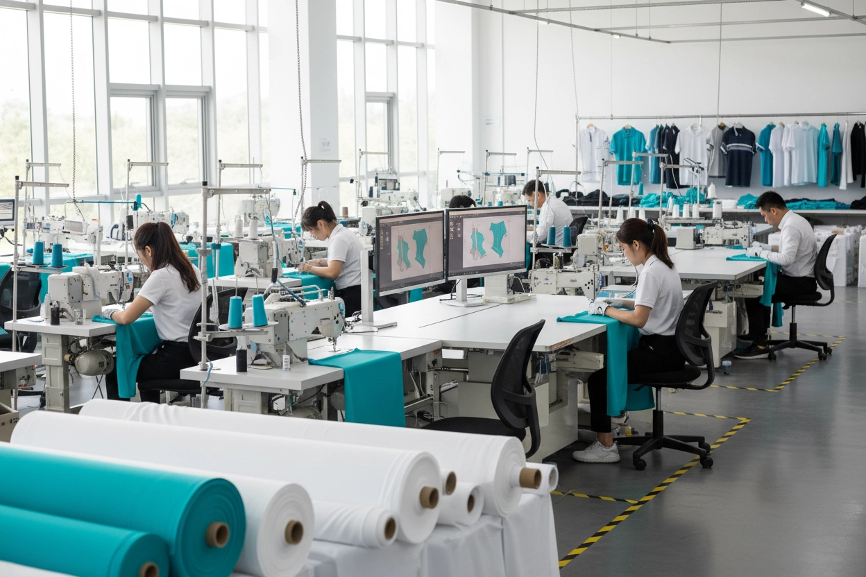 Golf apparel brands OEM/ODM manufacturing partner