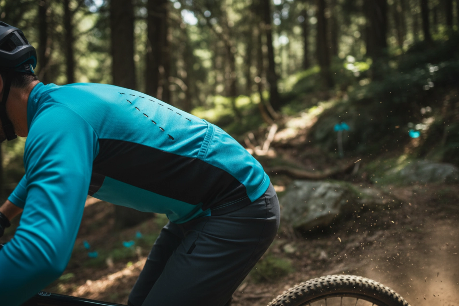 Mountain biking apparel - Durable custom cycling jerseys for trail and off-road riding OEM manufacturer