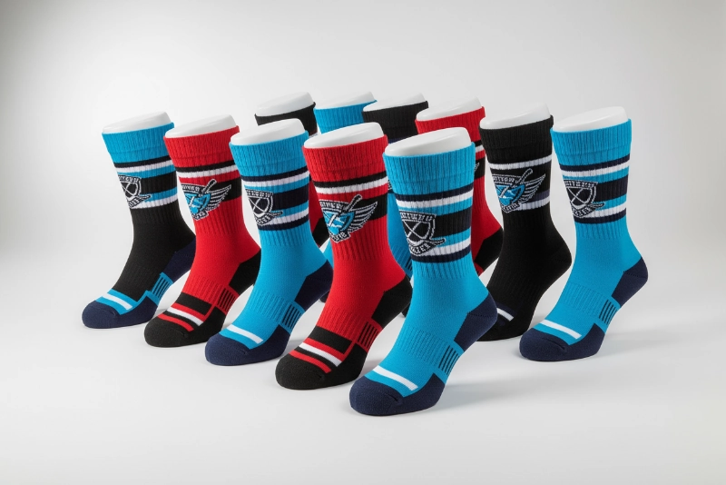 Custom ice hockey socks for teams