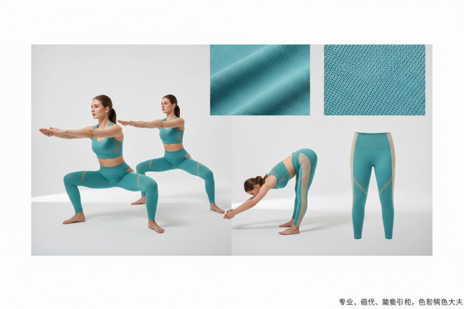 Wholesale yoga sets manufacturer - matching activewear sets with seamless construction and coordinated designs