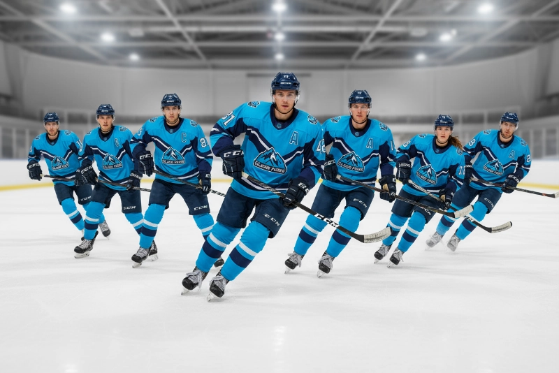 Custom ice hockey jersey - Team design