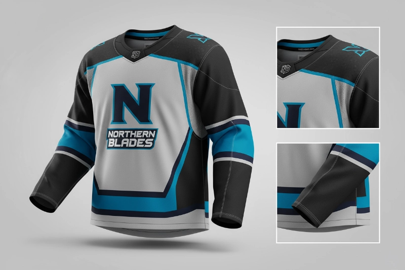 Professional hockey jersey design