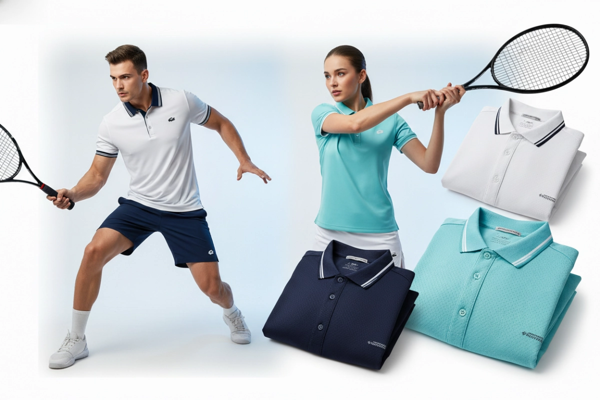 Custom Tennis Polo Shirts - OEM Factory Production