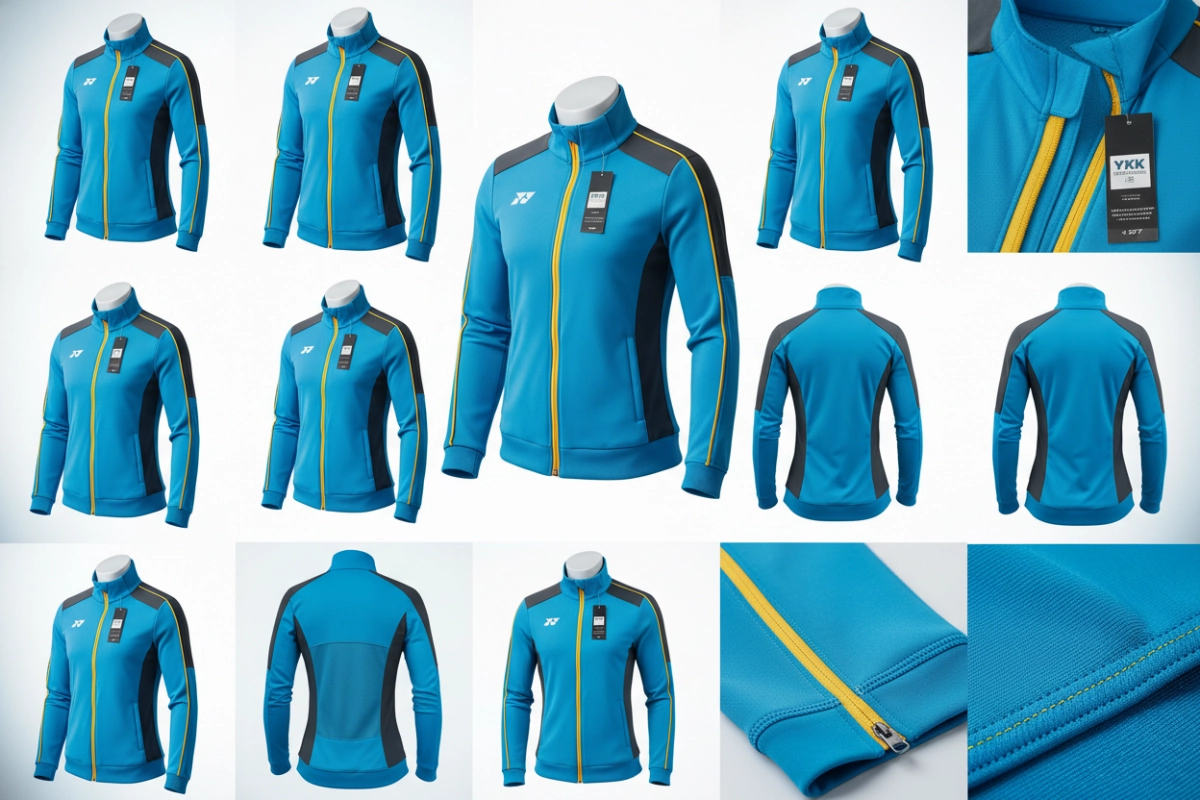 Custom Tennis Jackets and Warm-Up Tops - Bulk Orders