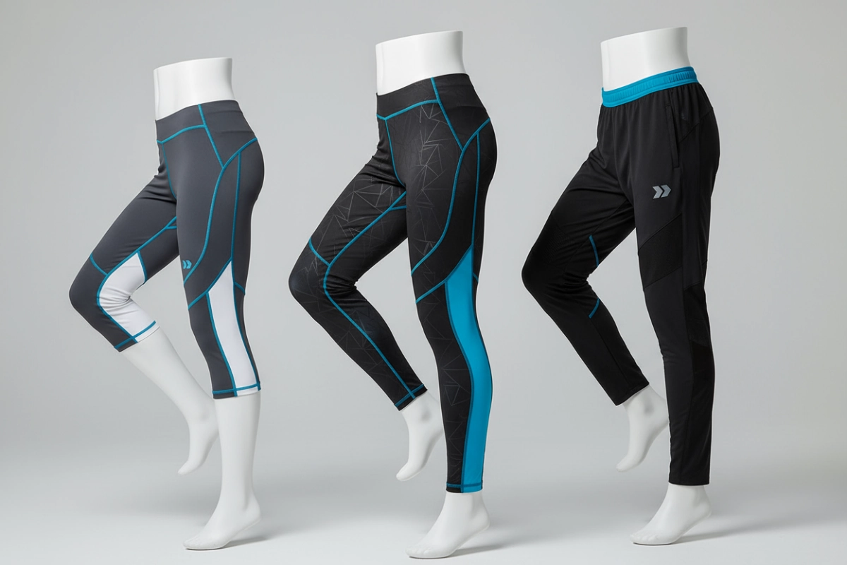 Custom running pants training tights athletic running wear manufacturer