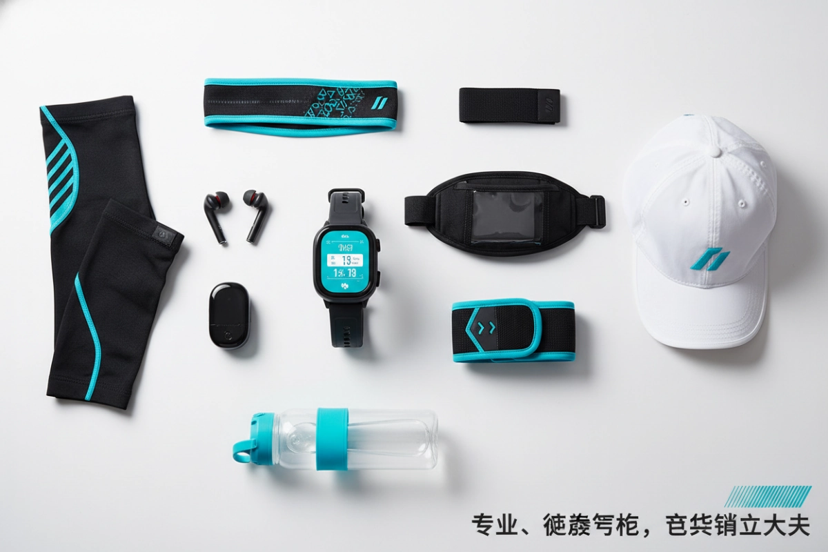 Custom running accessories performance gear athletic wear manufacturer