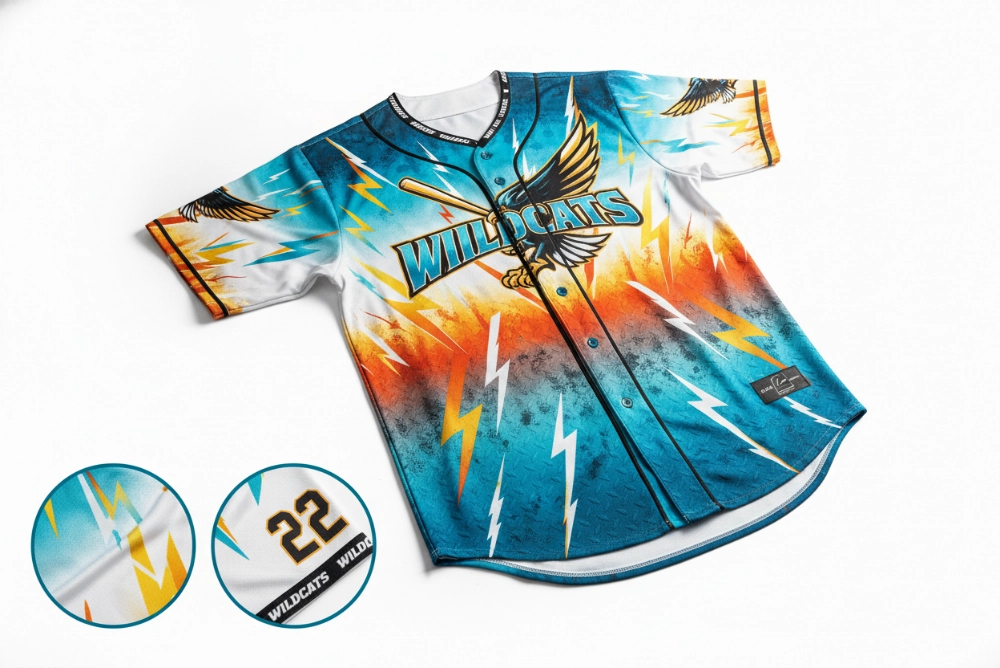 Custom baseball game jerseys sublimation printing manufacturer