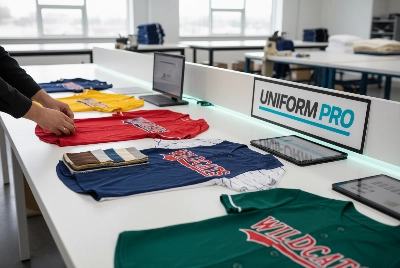 Sports apparel client - custom baseball uniform supplier