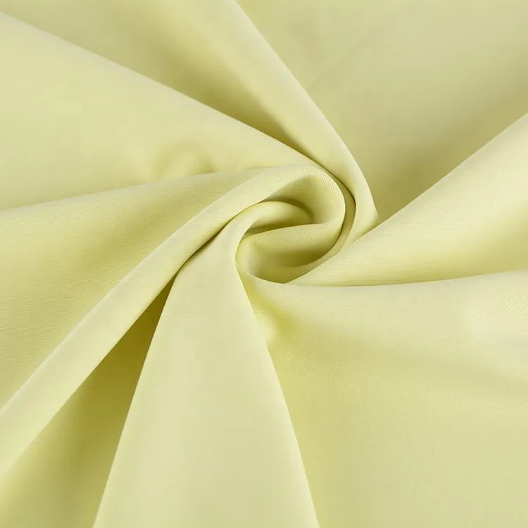 4-way stretch fabric demonstration showing flexibility and shape recovery