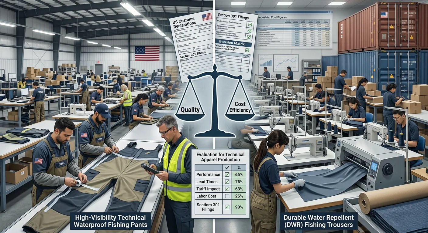 Top Waterproof Fishing Pant Manufacturers: USA & Taiwan