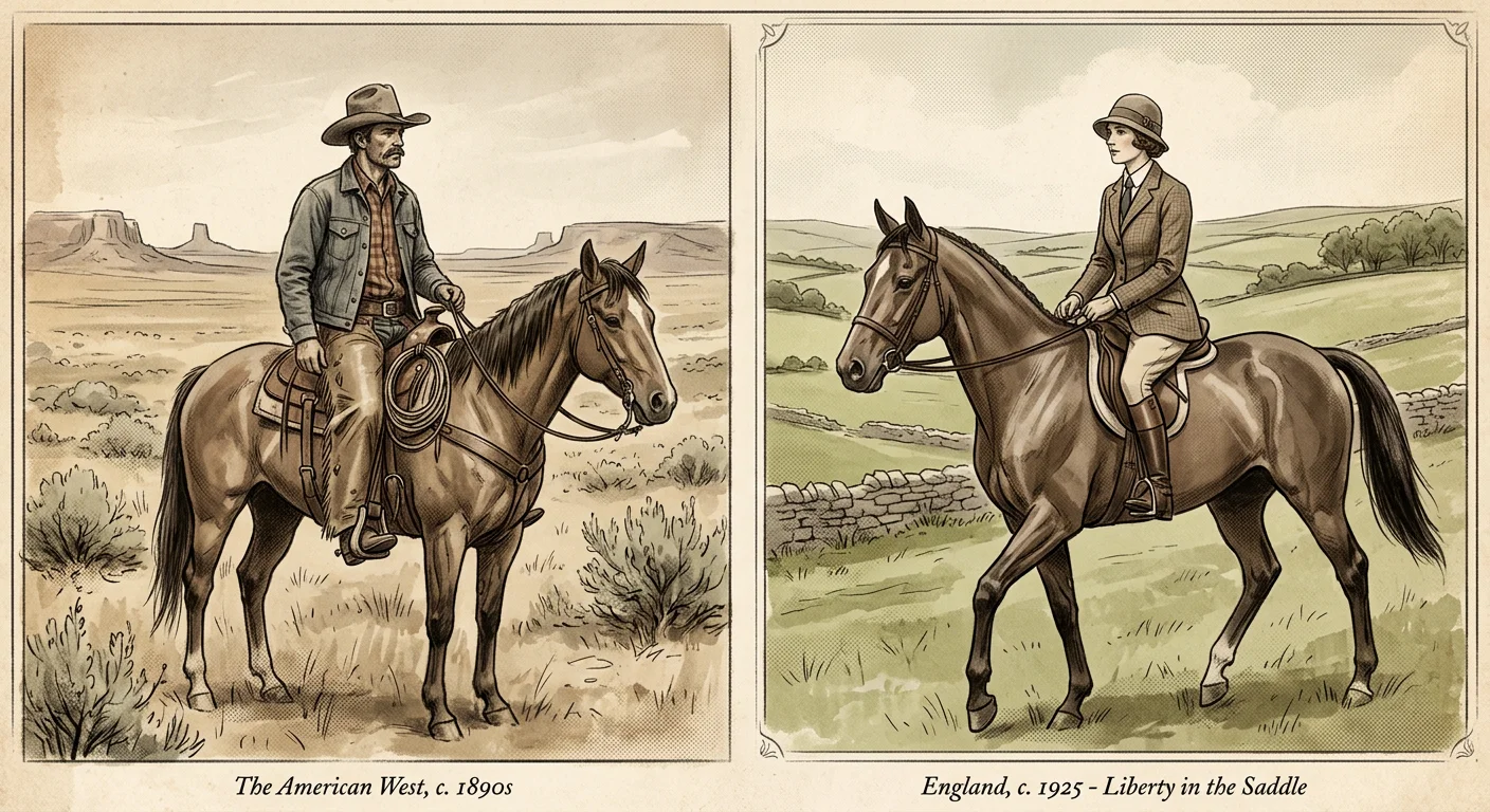 Vintage Riding Competitors