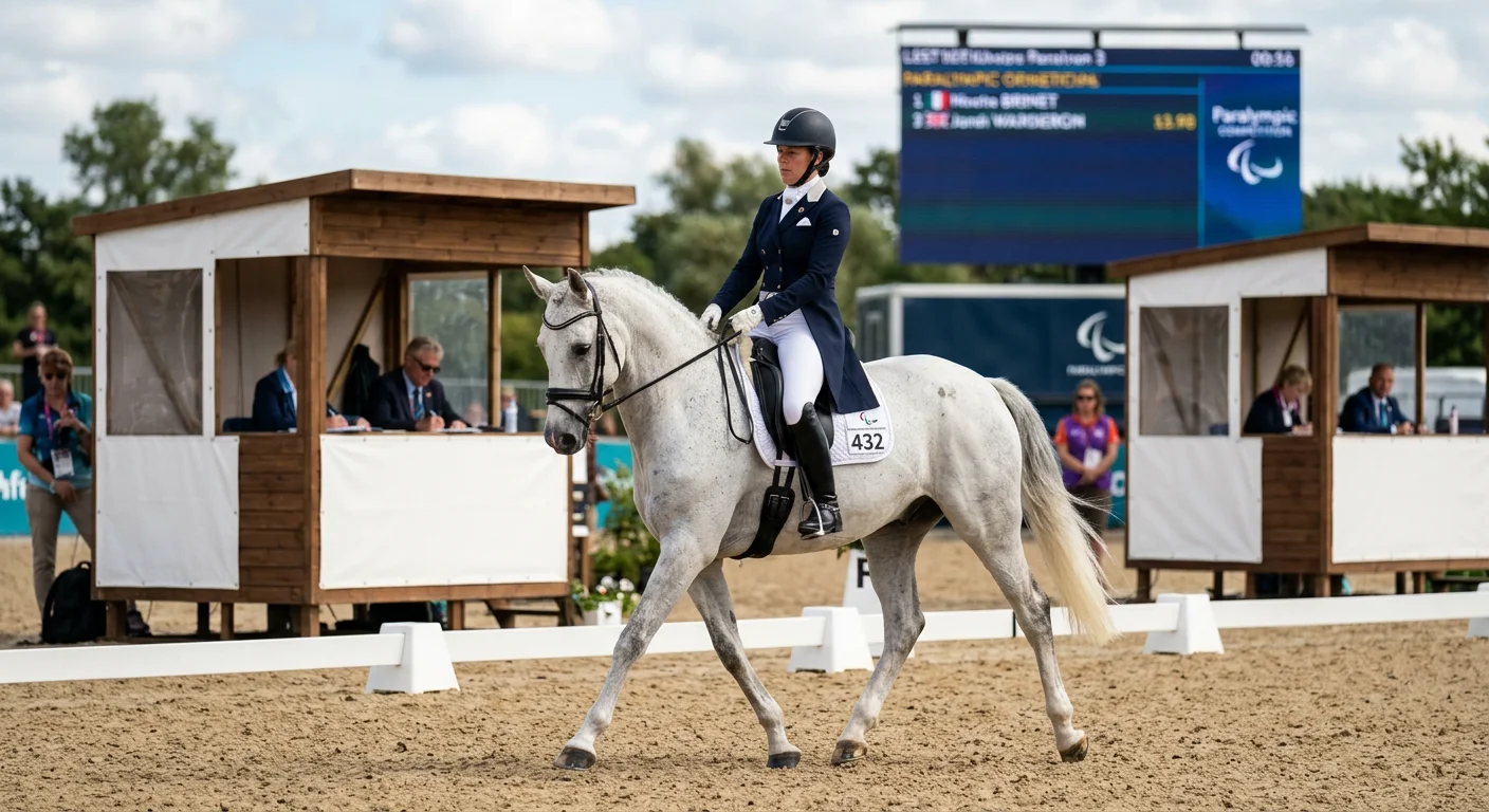 Para-equestrian competitive riding vs therapeutic riding explained