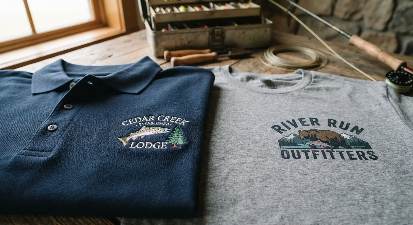 Branded Fishing Apparel For Resorts, Lodges & Pro Shops