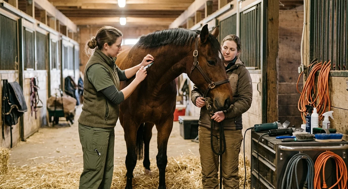 Seasonal horse clipping schedule guide