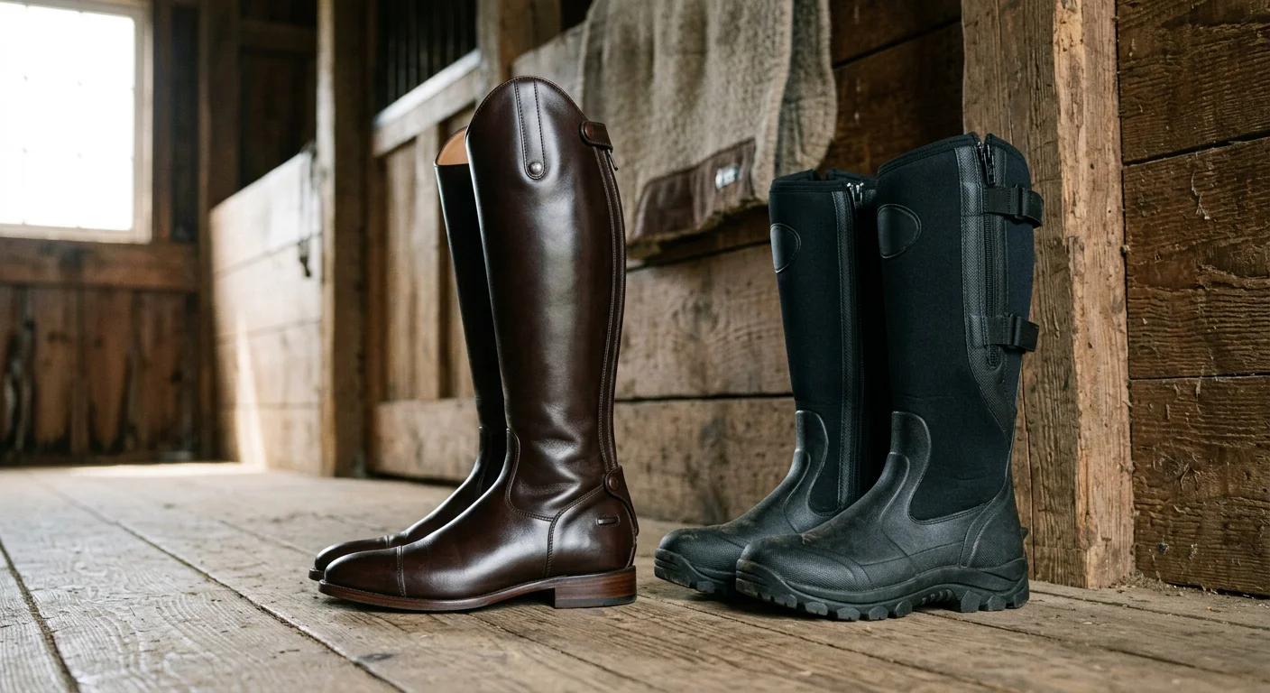 Dublin riding boots all-weather performance