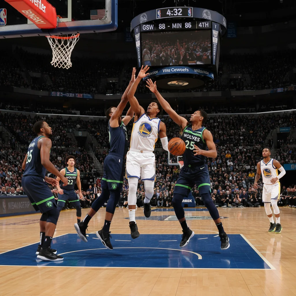 Warriors vs Timberwolves Player Stats & Box Score 2025-26