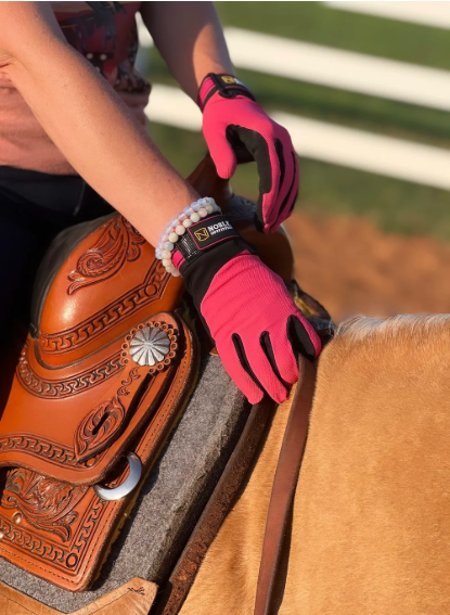 Noble Equestrian Cool Mesh horse riding gloves — best breathable summer equestrian gloves