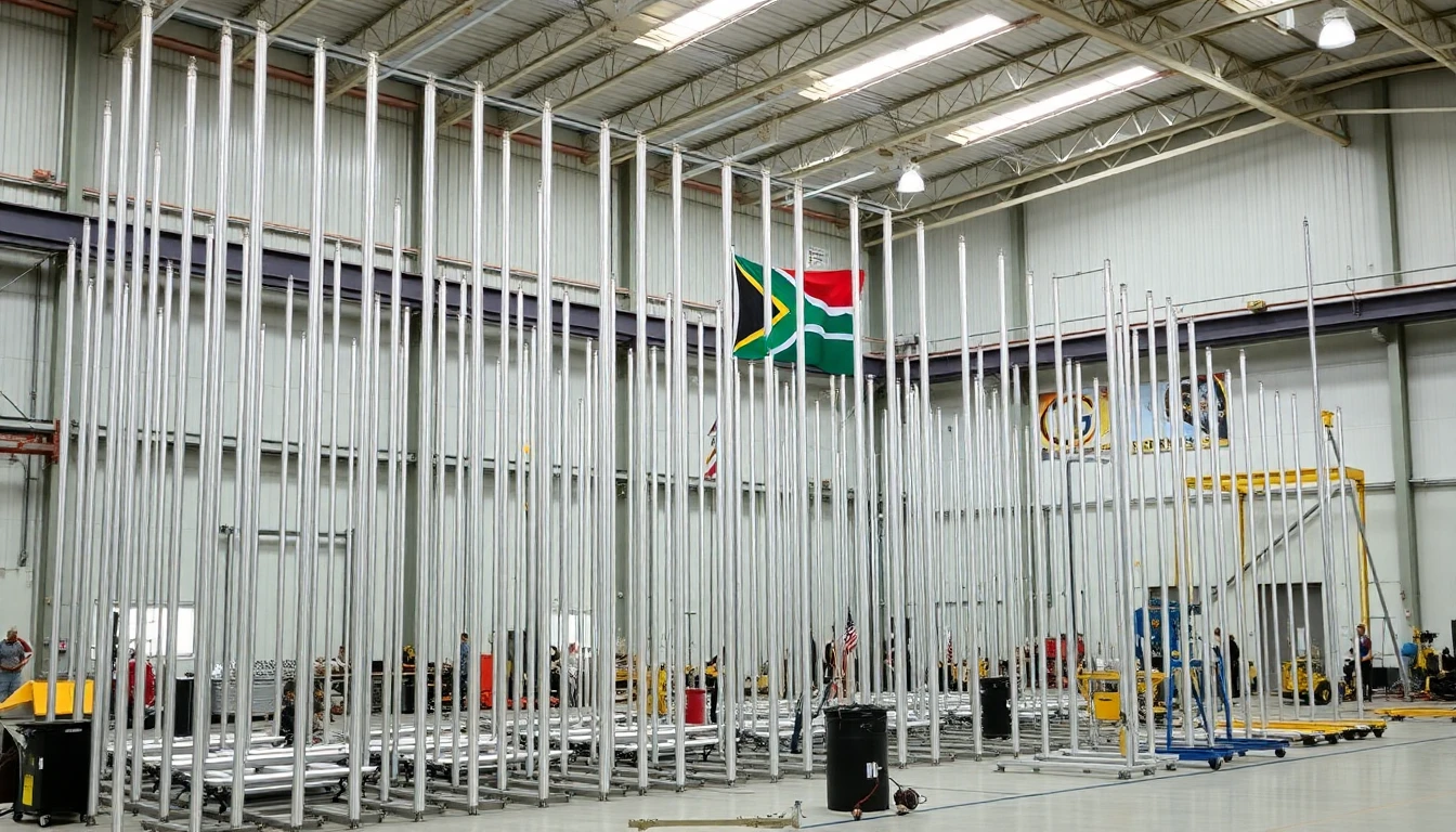 Flagpole City South Africa - Flagpole Infrastructure Supplier