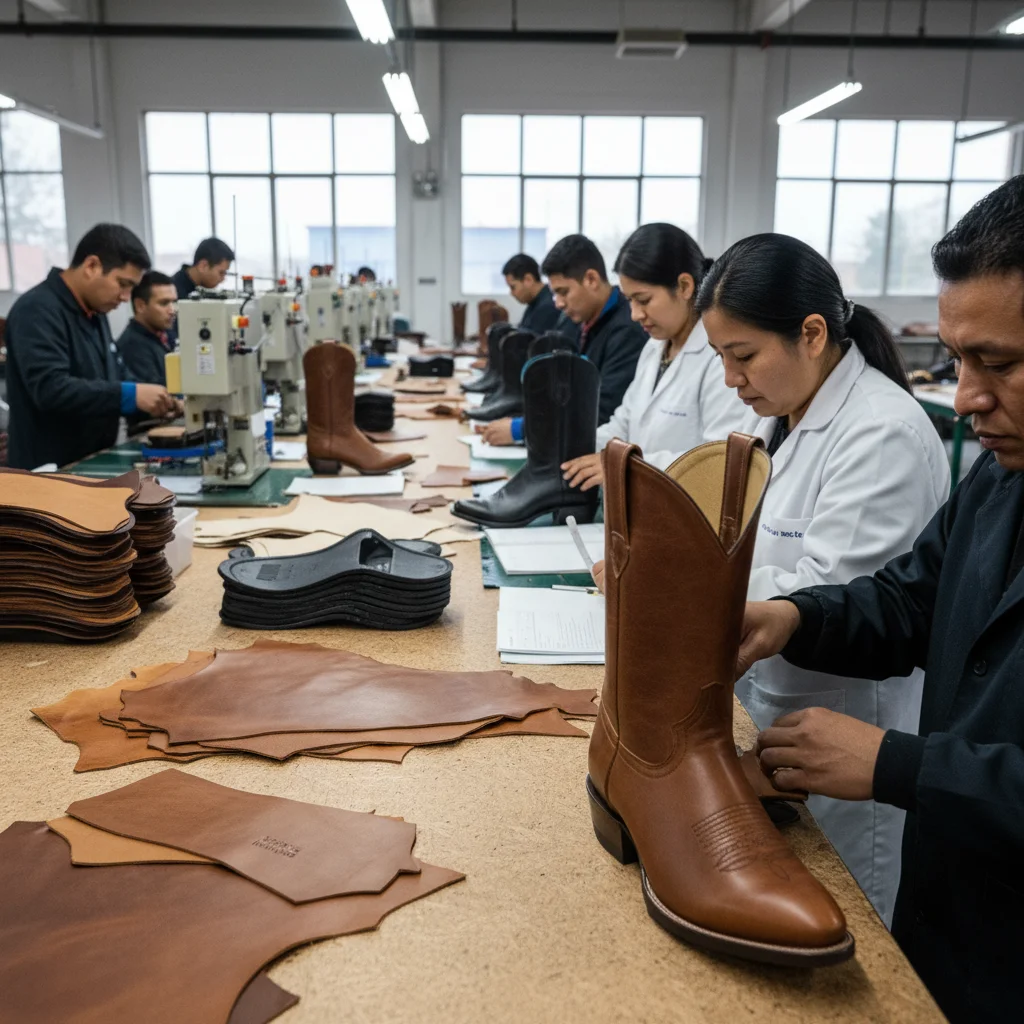 Boot Quality Control Inspection Process