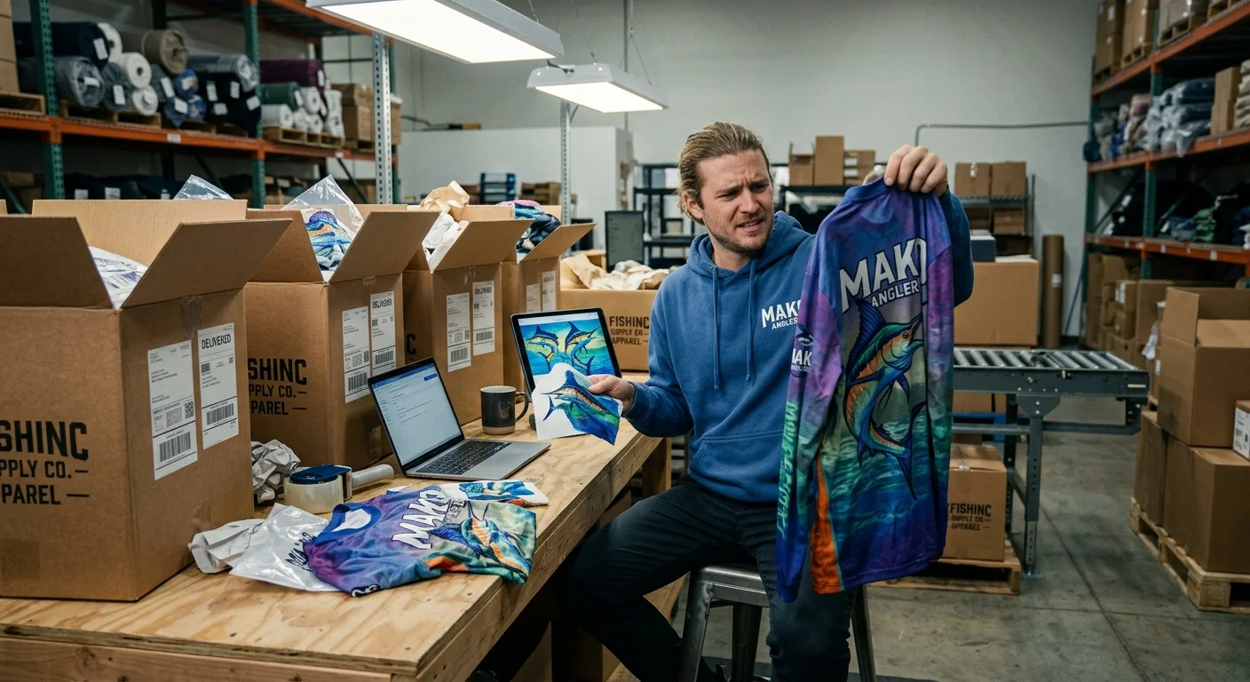 Common first-timer mistakes when ordering custom fishing shirts from a factory