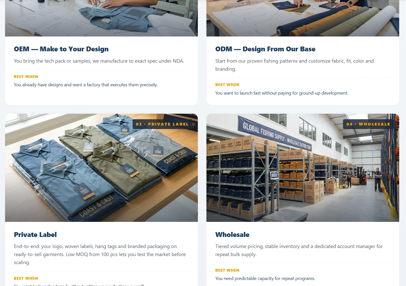 Conclusion — CustomFishingWear fishing apparel manufacturing