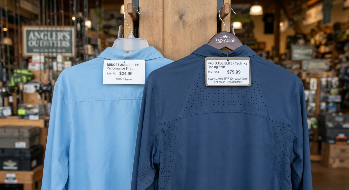 Premium vs Standard Fishing Shirts: Fabric & Cost Compared