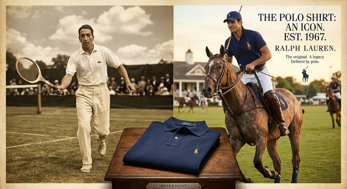 Horse rider wearing a polo shirt demonstrating practical benefits during riding