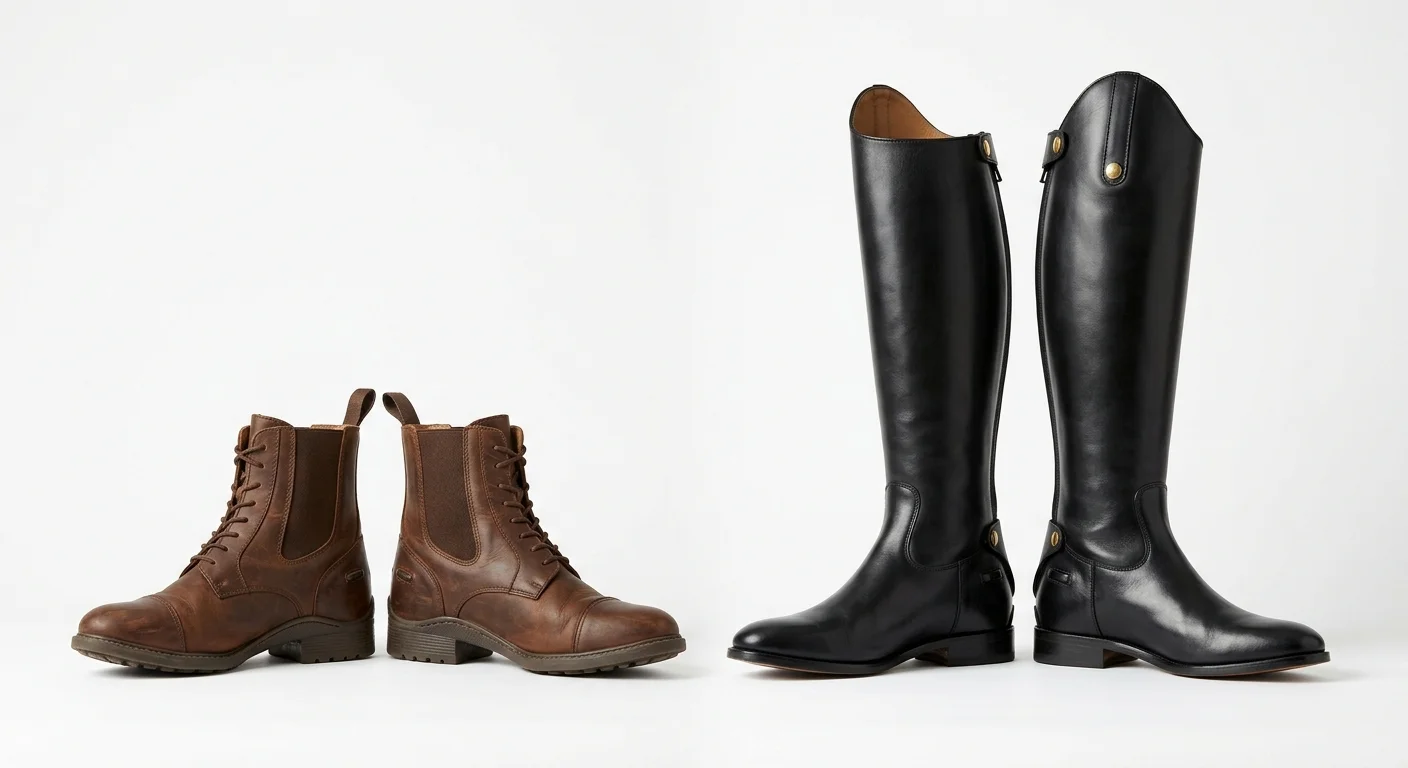 Paddock Boots Vs Tall Boots