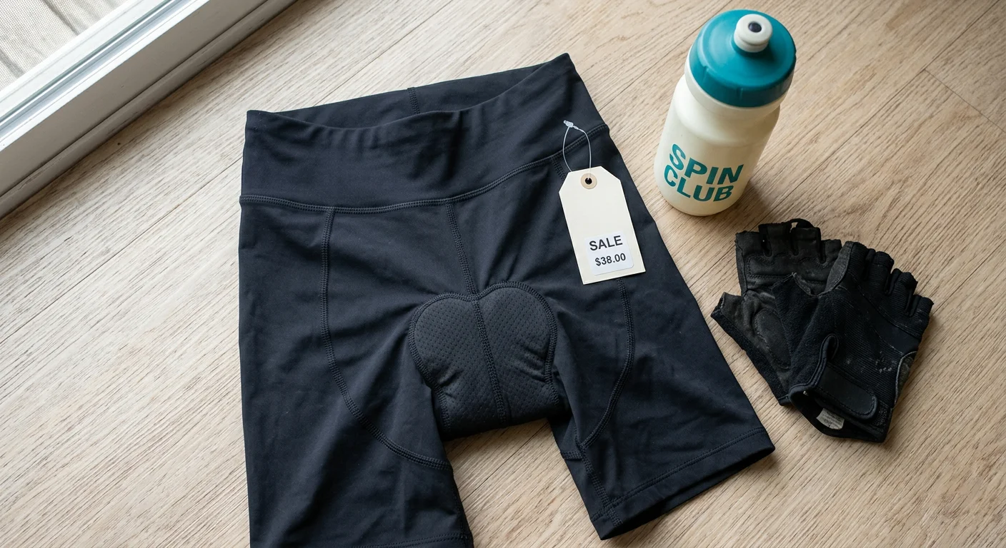 Five women's biker shorts compared side-by-side