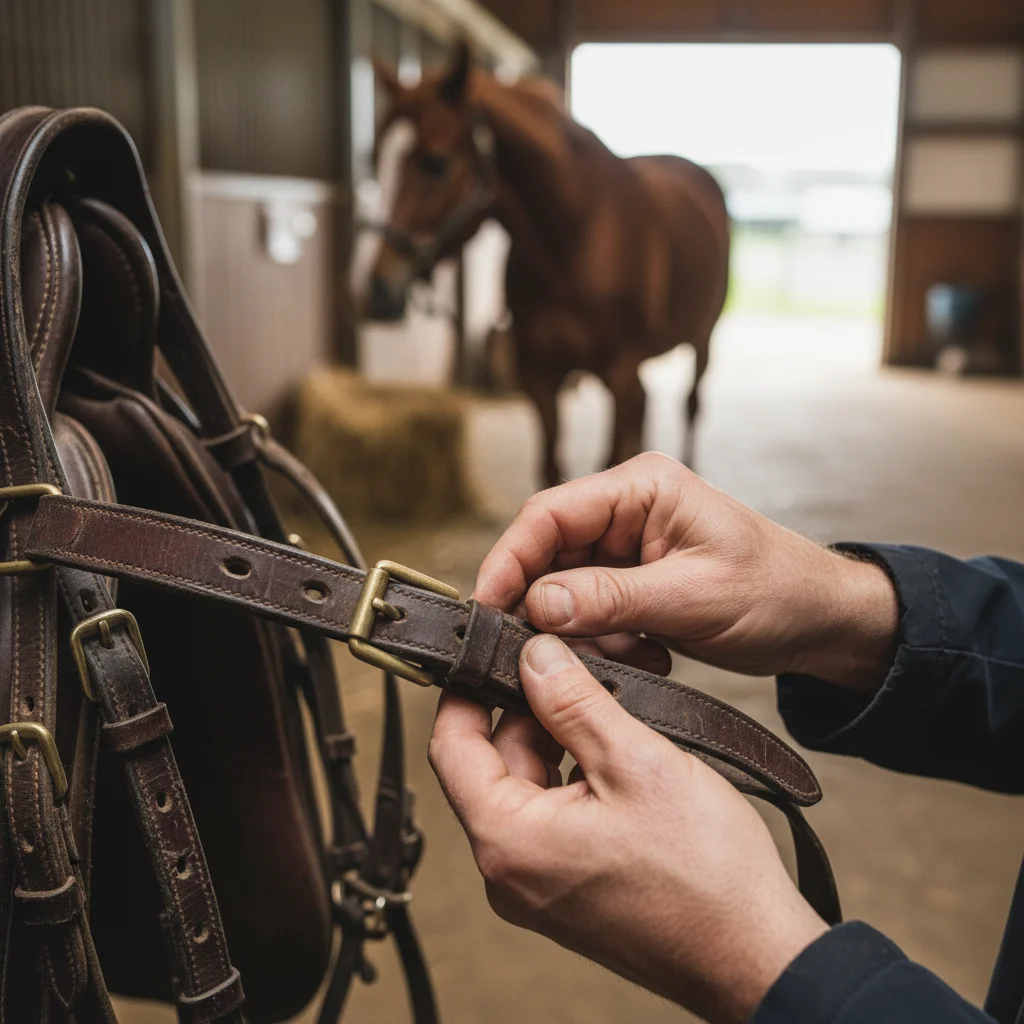 Safe zones around horses on the ground