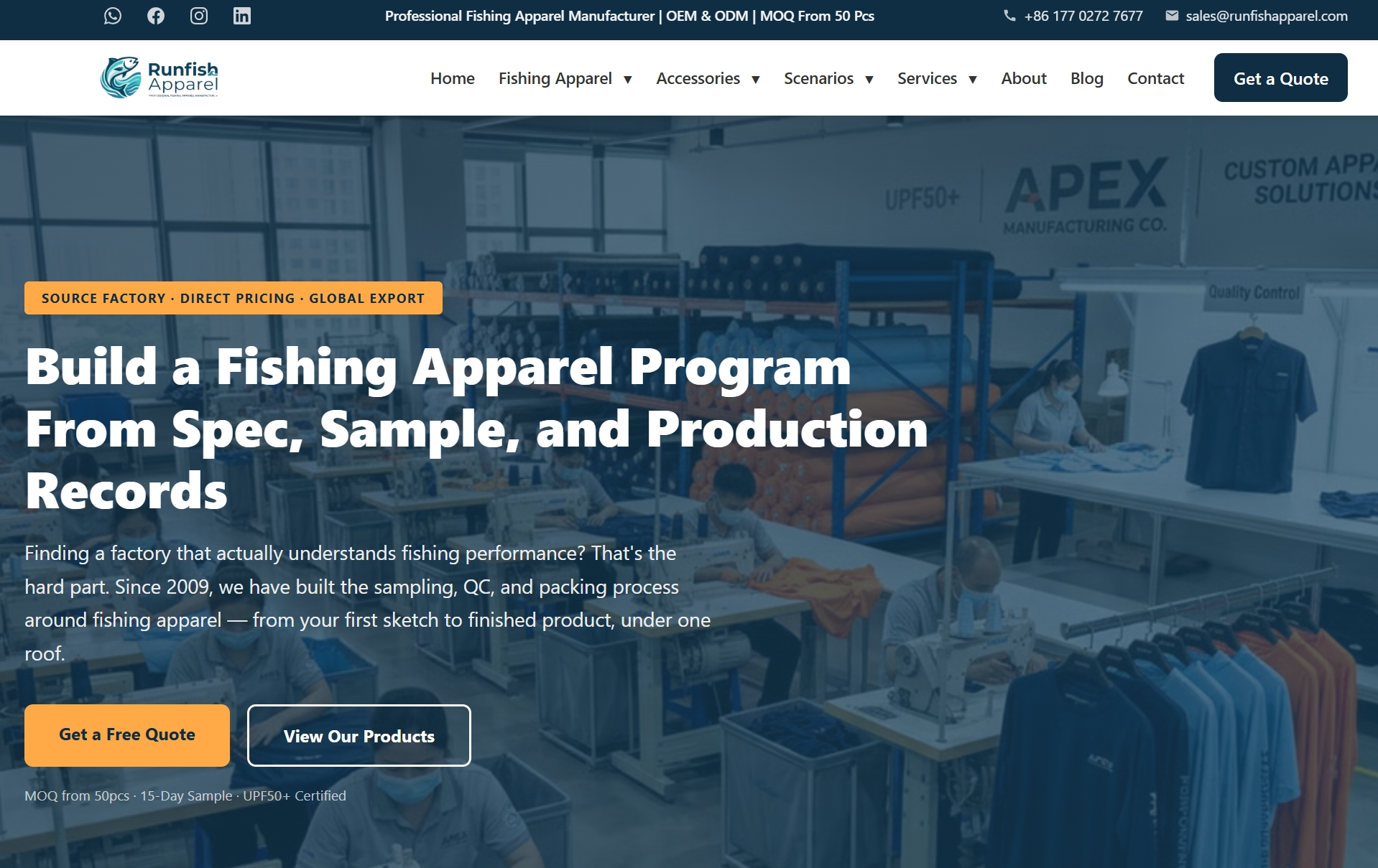 Custom Fishing Apparel Sample Cost Guide: 6 Key Factors