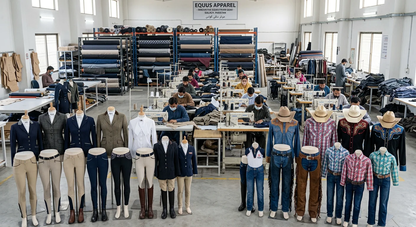 Top 10 Equestrian Clothing Manufacturers in Pakistan