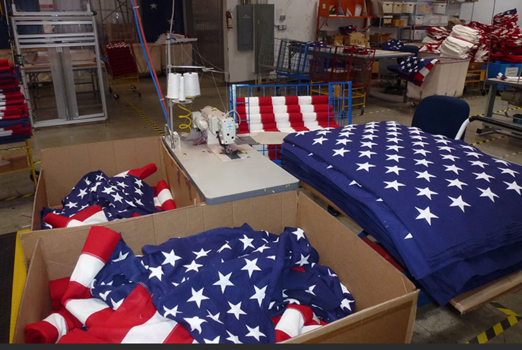 Show Allegiance - premium hand-stitched American flags from South Carolina