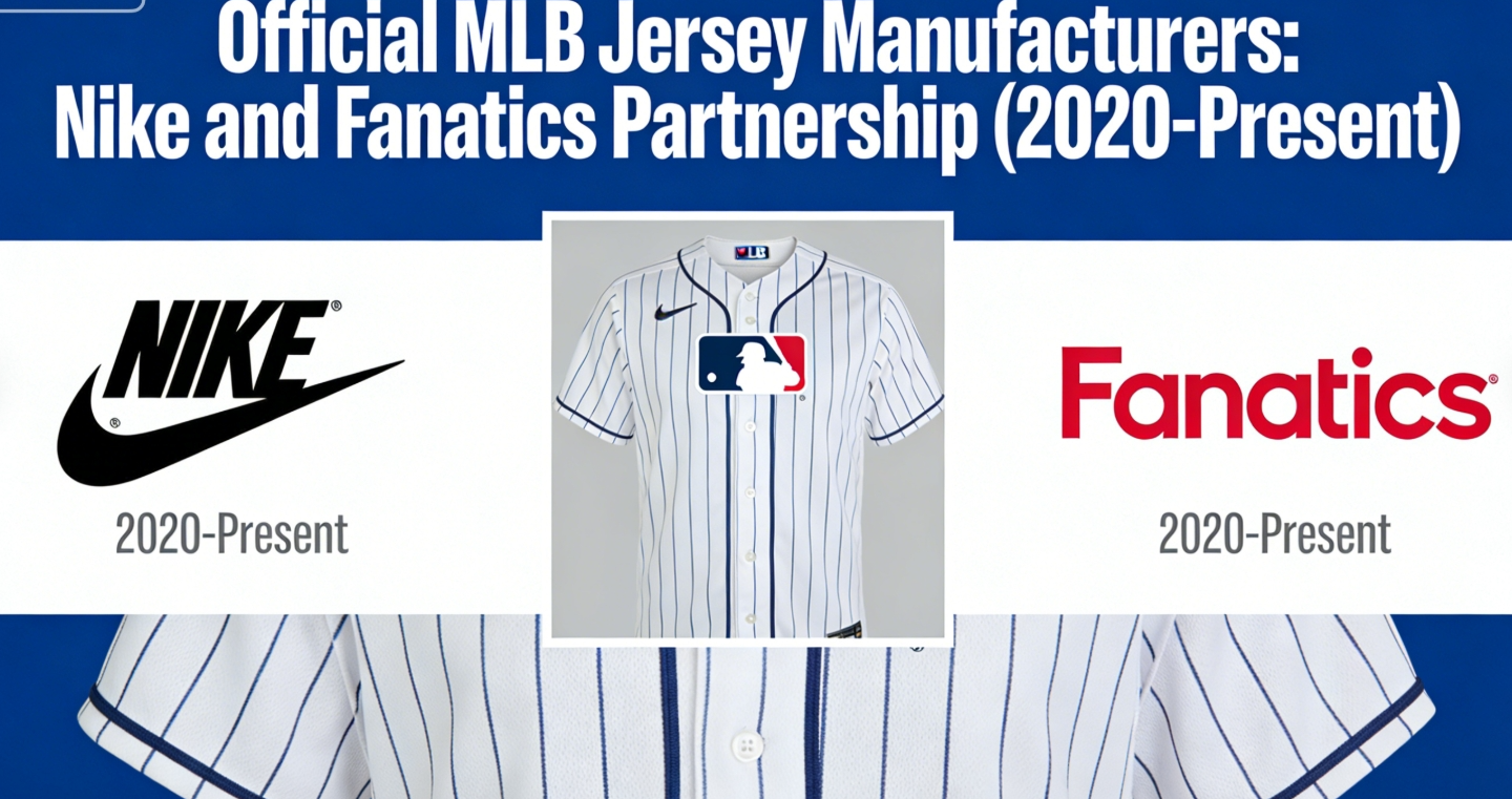 Top Authentic MLB Jersey Manufacturers: Who Makes Official MLB Jerseys?