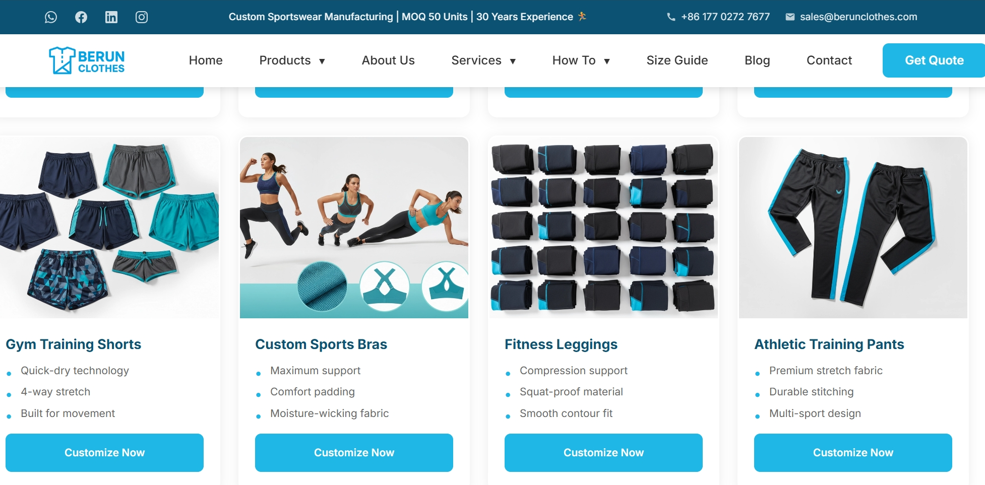 Gym Clothing Manufacturing Process