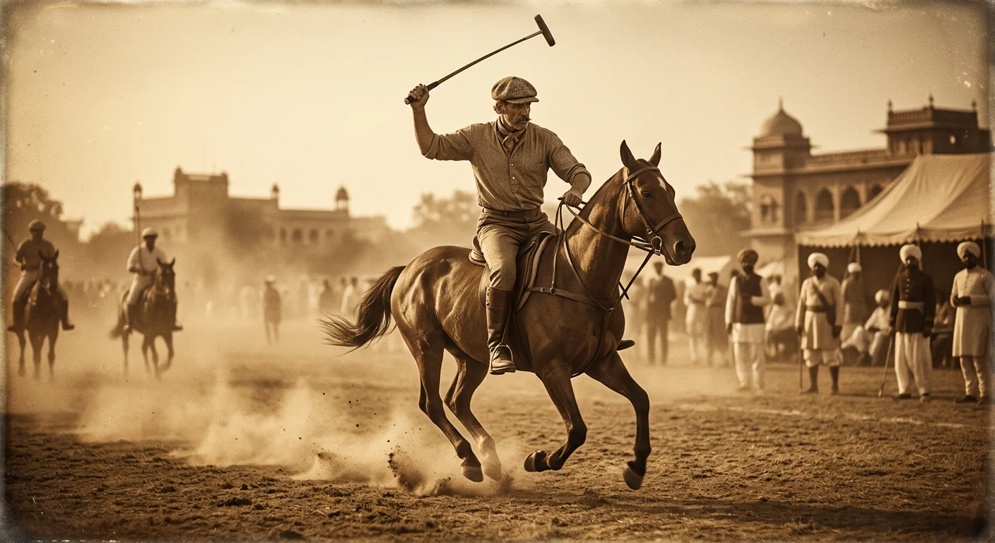 The origin story of polo shirts tracing back to horse riding in 19th century British India