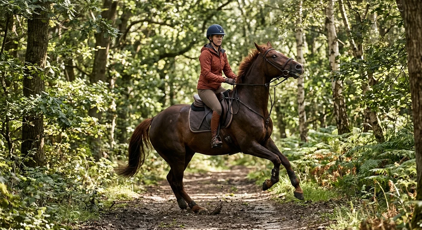 What To Do If A Horse Spooks While Riding?