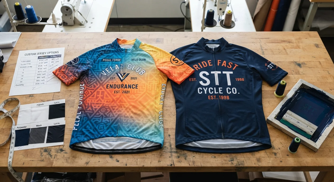 How Much Do Custom Cycling Jersey Samples Cost Before Bulk Orders