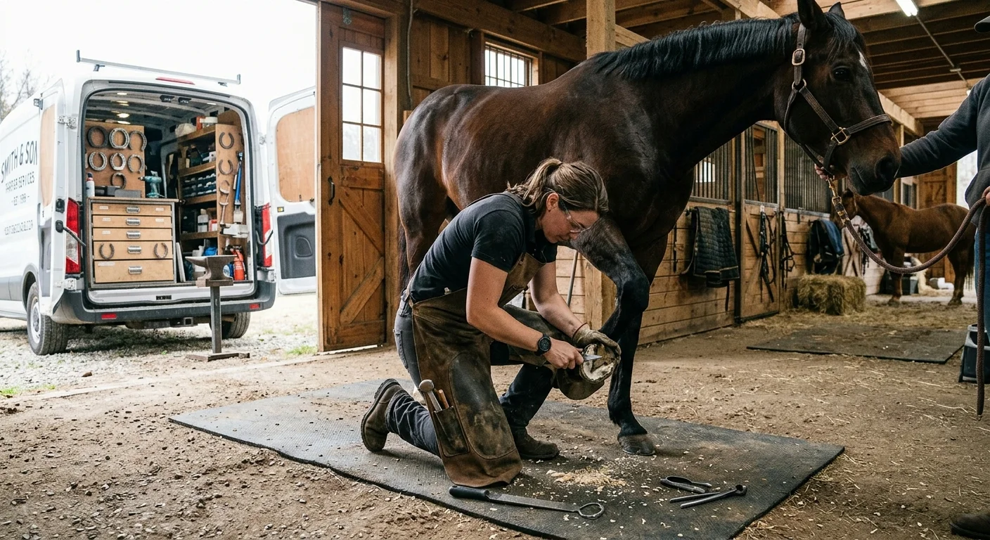 Farrier vs Blacksmith vs Equine Podiatrist: Key Differences Explained